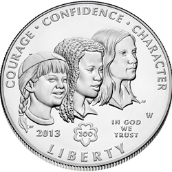 2013-W Girl Scouts of the USA Centennial Uncirculated Silver Dollar, Wanted