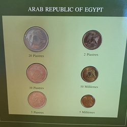Coin Sets of All Nations, Egypt