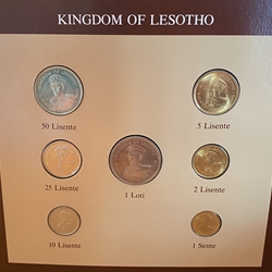 Coin Sets of All Nations, Lesotho