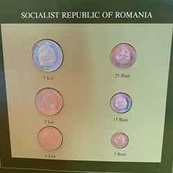 Coin Sets of All Nations, Romania