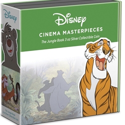 2022 Niue Disney Cinema Masterpieces - Jungle Book 3oz Silver Coin