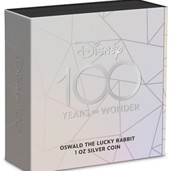 2023 Niue Disney 100 Years of Wonder – Oswald the Lucky Rabbit 1oz Silver Coin