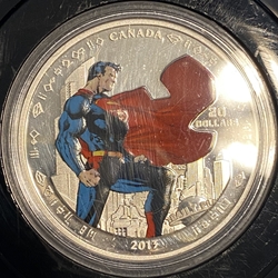 2013 Canada 20 Dollars - Elizabeth II Superman; Man of Steel, Km 1447