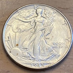 Walking Liberty Half Dollars 1916-1947 ASW: 0.3617oz