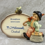 Hummel 900 Merry Wanderer Plaque, Type 6, Italian Language