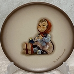 Miniature Plate, Hummel 69/T 2002 Happy Pastime