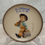 Miniature Plate, Hummel 7 Merry Wanderer, Club