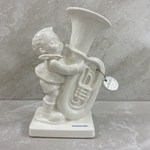 Hummel 437 Tuba Player, Arbeitsmuster, White, Tmk 6©