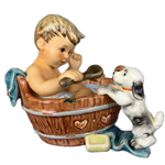 Hummel 2281 Puppy's Bath, 100th Anniversary, Tmk 9, Wanted