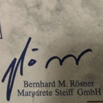 Bernhard M. Rösner, Steiff