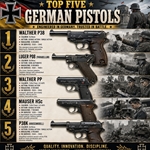 Top Five German Pistols