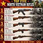 Top Five North Vietnam Rifles