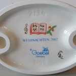 Weihnachten 2002 Backstamp