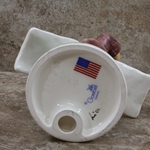 American Flag Backstamp