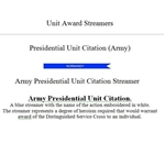 Presidential Unit Citation (Army)