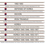 Republic of Korea Presidential Unit Citation, Streamers