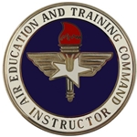 Air Education and Training Instructor Badges