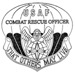 Badge, Identification, Combat Rescue Officer, Air Force