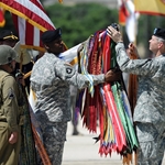 Campaign Streamers, Army Flag, 2 3/4 inches wide and 4 feet in length, Set 189