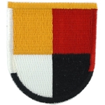 Beret Flash, 3rd Special Forces Group (Airborne), A-4-53, Old Type Cut Edge