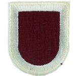 Beret Flash, 307th Medical Battalion, A-4-108, Old Type, Cut Edge