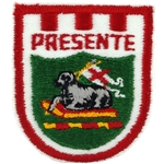 Beret Flash, Headquarters, Puerto Rico Army National Guard, A-4-00, Cut Edge