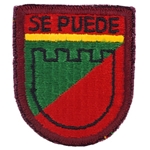 Beret Flash, 292nd Headquarters, Puerto Rico Army National Guard (PRARNG), A-4-000, Cut Edge