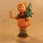 Hummel 116 Girl With Fir Tree Advent Candlestick