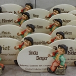 Hummel 187 Type 11 Personalized Plaques to Goebel Collectors' Club