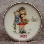 Hummel 273 1980 Annual Plate, School Girl