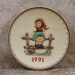 Hummel 287 1991 Annual Plate, Just Resting
