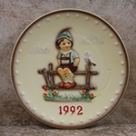 Hummel 288 1992 Annual Plate, Wayside Harmony