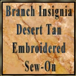 Embroidered Desert Sew-On
