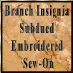 Embroidered Subdued Sew-On