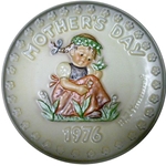 Hummel 500 1976 Mother's Day Plate (Never Issued) Tmk 5, Rare!!