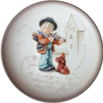 Miniature Plate, Hummel 1/T 2004 Puppy Love