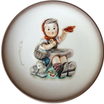 Miniature Plate, Hummel 65/T 2002 Farewell