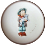 Miniature Plate, Hummel 68/T 2002 Lost Sheep