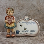 Hummel 717 Valentine Gift Plaque, Meeting September 1998, Type 3