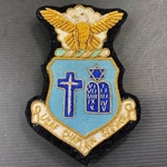 Identification Badges, U.S. Air Force, USAF Chaplain Service, Bullion