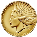 American Liberty 2019 High Relief Gold Coin