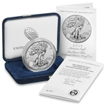 American Eagle One Ounce Silver Enhanced Reverse Proof Coin