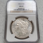 Morgan Silver Dollars Certified / Slabbed