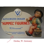 Hummel 187 Type 4 Moon, Authorized Dealer, Oeslau, W. Germany