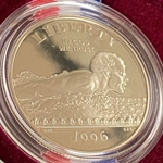 1996 Olympic Swimming Half Dollar