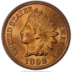 Indian Head Cents, 1859 to 1909