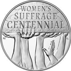 2020 Women’s Suffrage Centennial Silver Medal