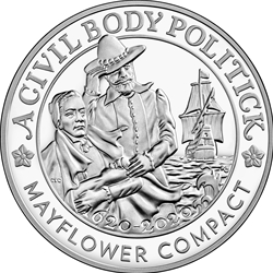 2020 Mayflower 400th Anniversary Silver Medal