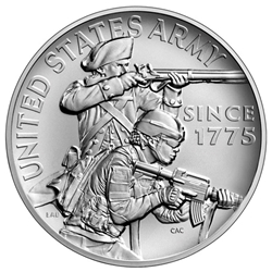 2023 United States Army Silver Medal 2.5 Ounce
