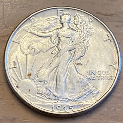 Walking Liberty Half Dollars 1916-1947 ASW: 0.3617oz